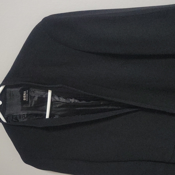 Women black blazer, jacket, coat size Medium - Picture 4 of 6